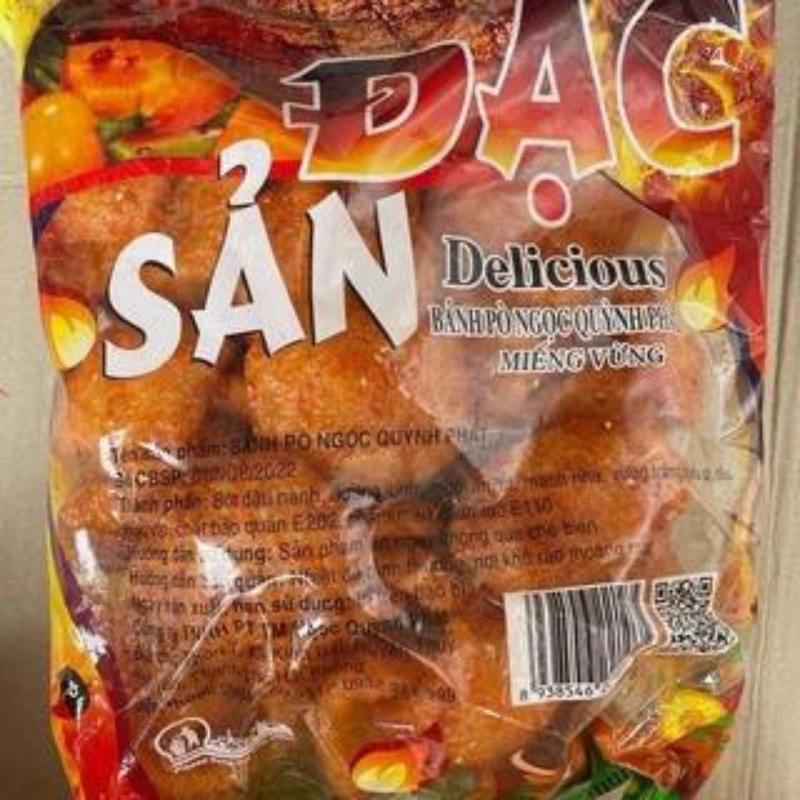 Bánh Bò Miếng Vừng Đặc Sản Gói Siêu To - Miễn Ship Food Ăn Vặt Snack Thức Ăn 3