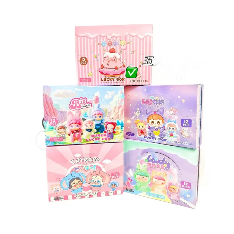 Mô Hình hộp mù Resin, A12 Cô Gái Leo May Mắn, Nhiều Chủ Đề, Đồ Chơi Túi Bụi Cửa Hàng, Thích Hợp Cho Người Sưu Tập