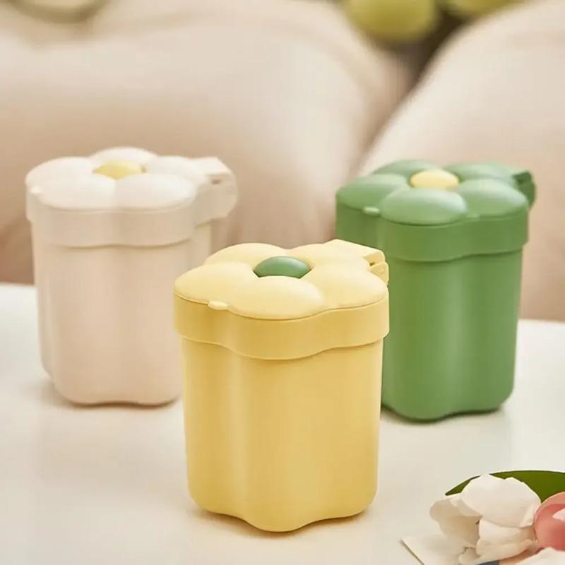 Xô Đựng Đồ, Thùng Rác Để Bàn Có Nắp, Thiết Kế Hoa, Hình Hoa Dễ - TikTok ...