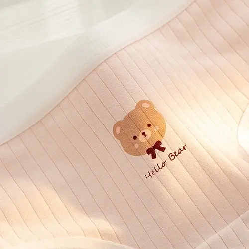 Combo 5 quần lót gấu cam chất cotton thoáng mát cho bé gái, học sinh, sinh viên dễ thương 8
