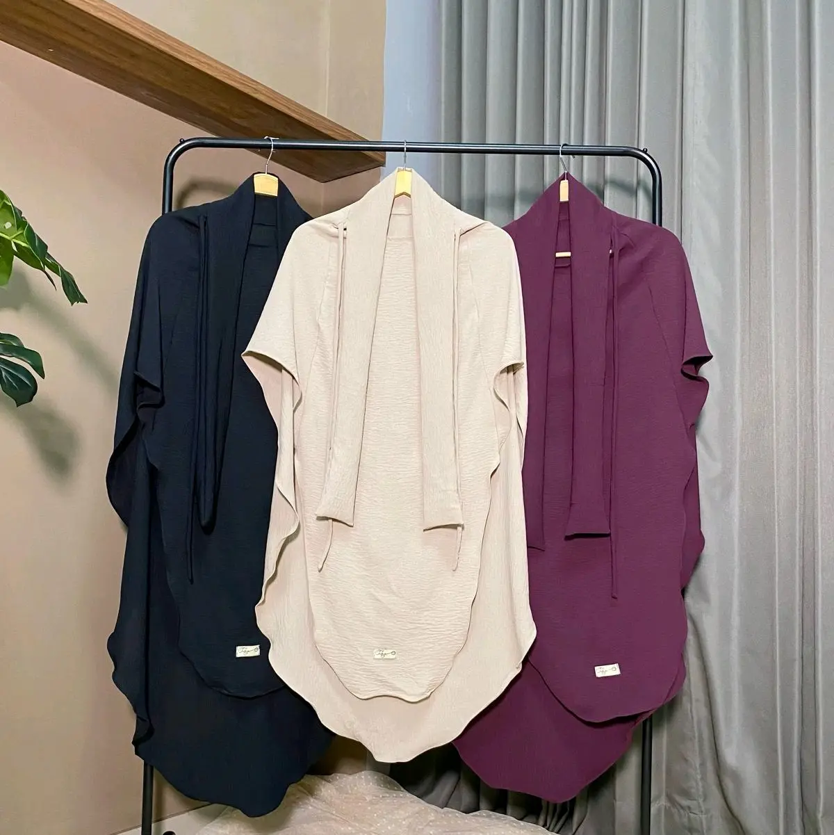 Asma French Khimar (ukuran Jumbo & Standar )