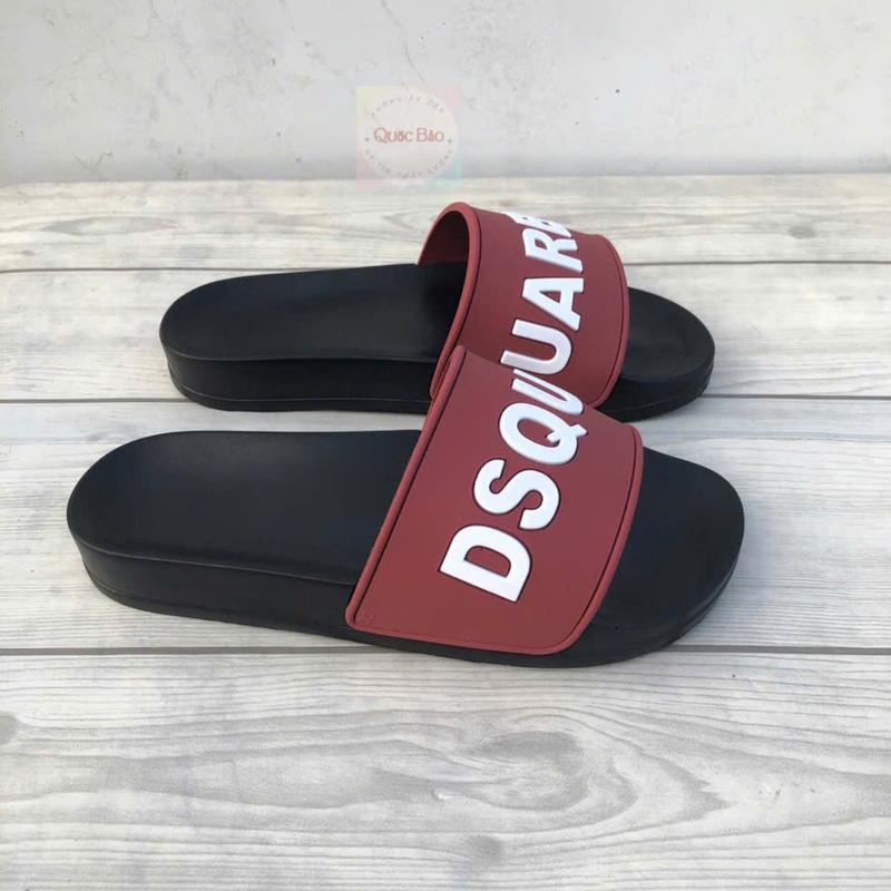 Dép lê ĐS QUỜ mau đỏ Nam nữ size 35-42 dép nhẻ nhẹ hợp thời trang DéP Nam Quai Ngang Đế Bằng Slipper 3
