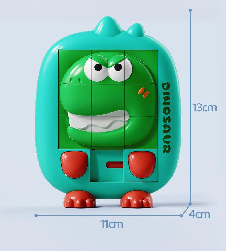 Product Introduction of Klotski Động Vật Hoạt Hình, Hàng Mới Về, Bộ Ghép Hình Trẻ Em, Mô Hình Bộ Ghép Hình 3D, Khủng Long Trượt, Vịt Nhỏ Màu Vàng, Đồ Chơi Bộ Ghép Hình Khai Sáng 13