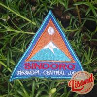 Gambar Patch Emblem Bordir Gunung Sindoro dari Lisand Kota Bogor 2 Tokopedia