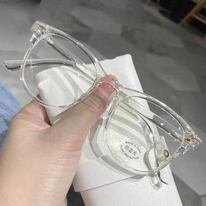 Kính Đọc Sách, Gọng Vuông Trong Suốt, Unisex, Tròng Trong Suốt, Phạm Vi Độ Phóng Đại Từ 0 Đến -6.0, Để Trải Nghiệm Trực Tiếp, Rõ Ràng Thị Lực