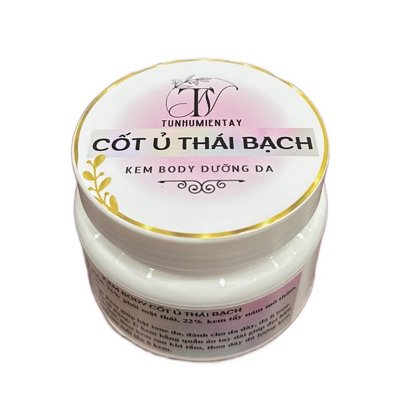 Cốt Ủ Thái Bạch Kem body TẨY MẠNH Dưỡng Da Body cho da dày da lì - 135gr