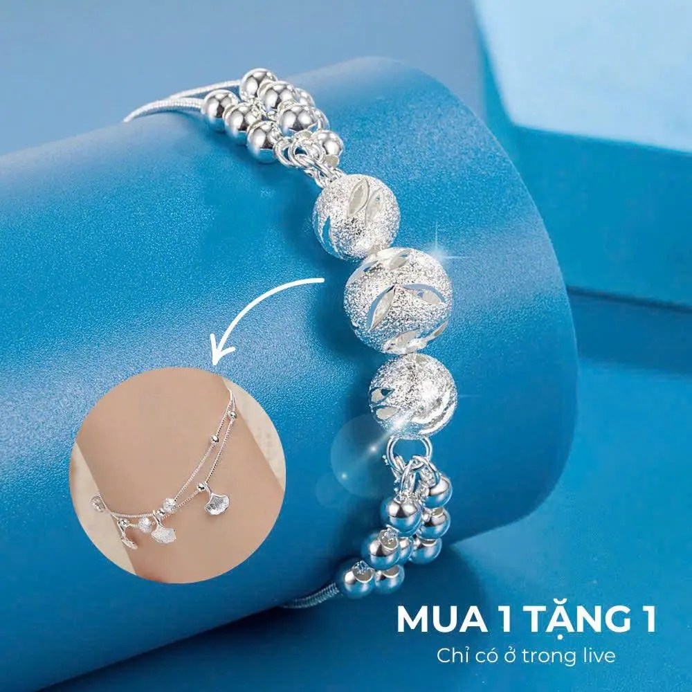 C3 [ Siêu Sale Trong Live ] lắc tay bi trúc mang lại tài lộc QUÀ TẶNG LẮC RẺ QUẠT