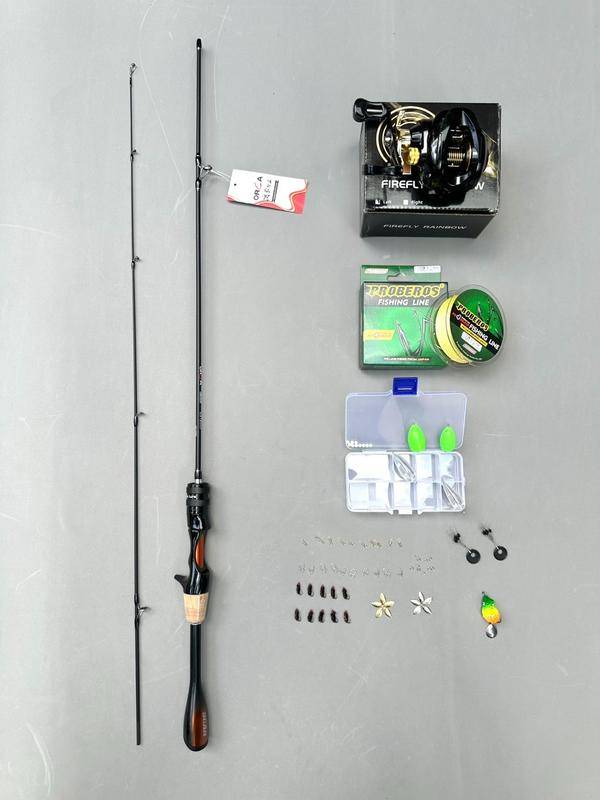 Combo Cần UL Orca Máy Ngang FR200 Kèm Phụ Kiện