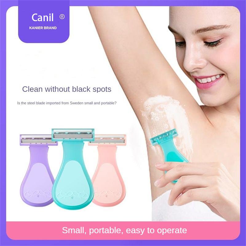 Product Introduction of Women's Shaving Knife Household Shaving Armpit Hair Leg Hair Pubic Hair Trimming Cleaning Private Shaving Knife Leg Shaving And Hair Removal Knife 18