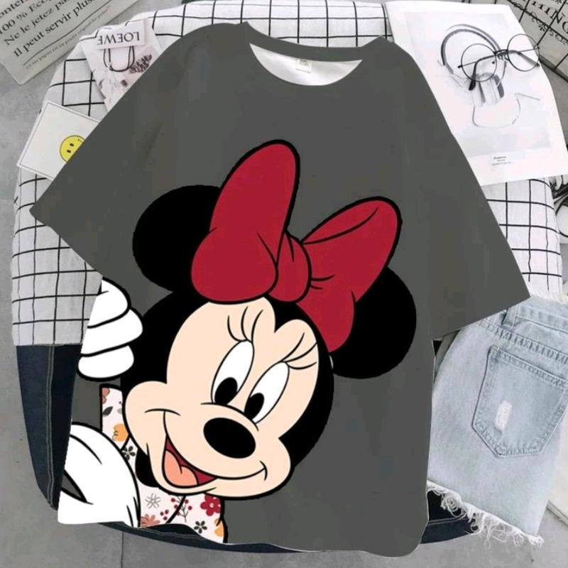 Kaos Mini dan Miki / Kaos Karakter Jumbo cesy cardigan 2