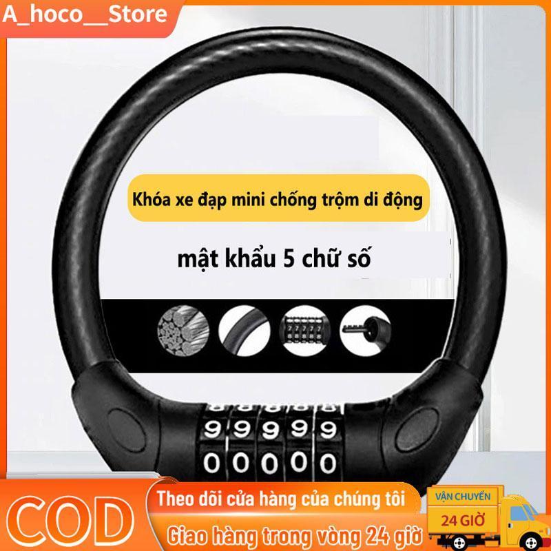 Khoá dây 5 số cao cấp cho xe đạp, xe máy, khóa cửa, Dây khoá 5 số đổi được mật mã loại xịn khóa xe khóa nhà chống cắt.Khoá xe đạp, Dây khóa xe đạp, khóa xe máy, Dây khoá 5 số đổi được mật mã loại xịn khóa xe khóa nhà chống cắt chống trộm