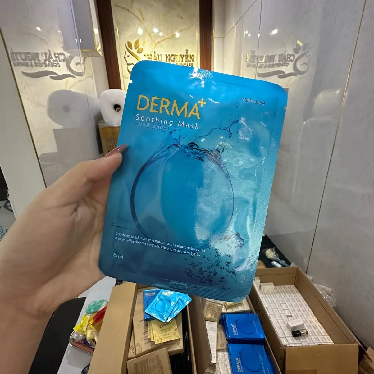 (1 miếng nạ) Nạ tơ tầm Dermapeel Cấp nước Tất cả các loại da Êm dịu Không chứa cồn Làm trắng răng Da nhạy cảm Da khô Cấp nước