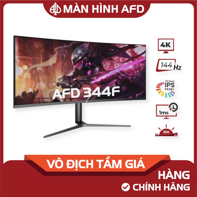 Màn hình ultrawide AFD 344F cong 34inch/4K (WQHD)/IPS BLACK/96%dciP3/144Hz/1900R