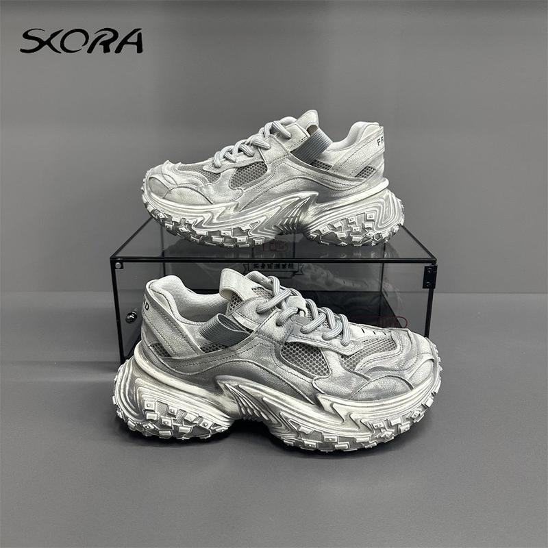 Product Introduction of Giày Thường Ngày Thể Thao, Daddy Lốp, Hàng Mới Về Mùa Hè, Tăng Chiều Cao, Thời Trang, Đế Dày, Lưới Thoáng Khí, Thích Hợp Cho Người Có Ảnh Hưởng Trực Tuyến 1