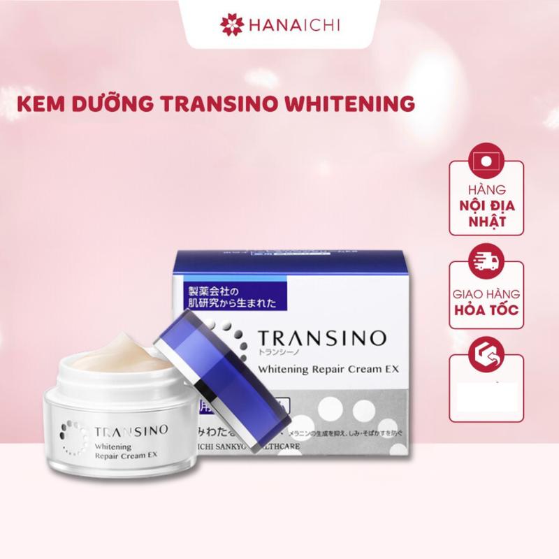 Kem dưỡng đêm hỗ  trợ giảm nám Transino Whitening Repair Cream EX 35g Dưỡng Ẩm Da Làm Đẹp Da Skincare Chăm Sóc Da Nữ Kem Face
