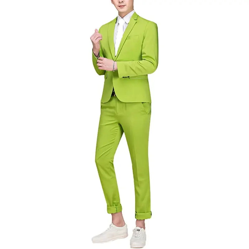 SETELAN JAS PRIA WARNA CERAH 2IN1 ( JAS & CELANA ) / Jas Formal / Blazer / Jas Fit / Jas Wisuda / Jas Casual 1