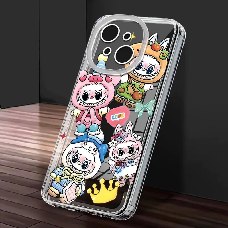 Casing Trand - Casing Hp Ready Untuk Tecno Spark Go 1 Spark 30c 4G Softcase Clear Case Handphone Gambar Kartun - KB2 5