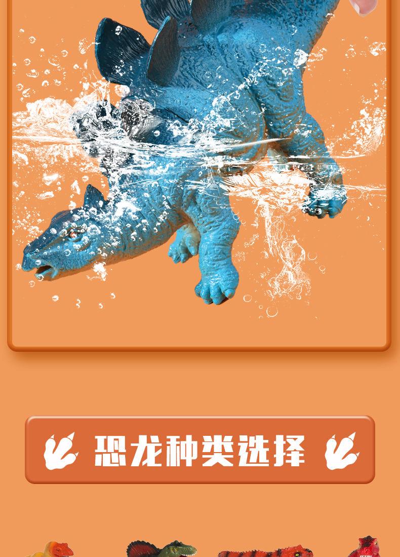 Product Introduction of Mainan Getah Lembut Dinosaur Kanak-kanak, Tema Jurassic, Koleksi Gabungan Sut, Model Haiwan Simulasi, Tyrannosaurus Rex, Sesuai untuk Budak Kecil dan Perempuan Figures Toy 10