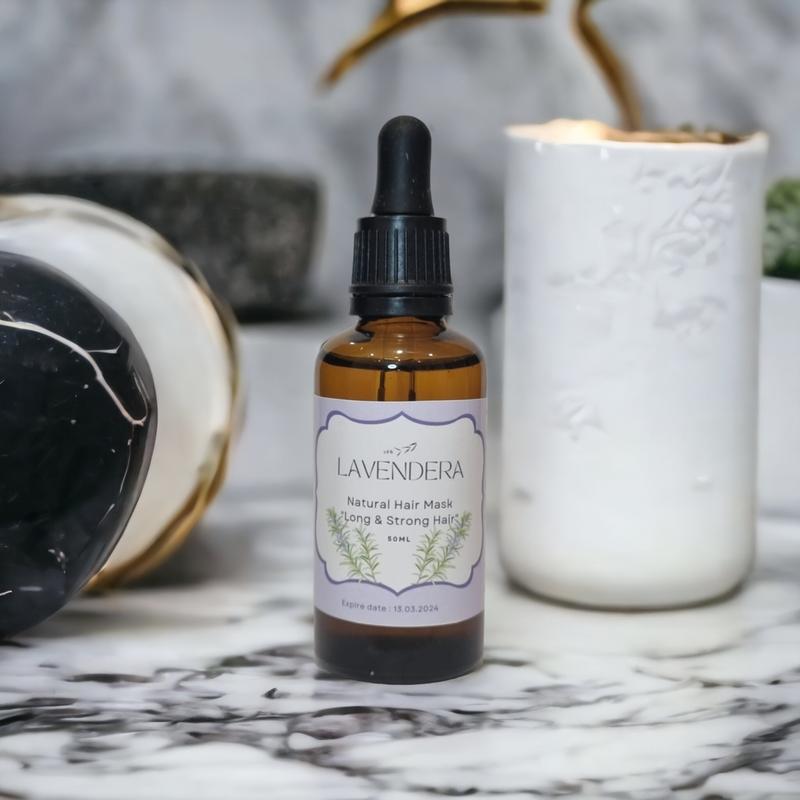 Long And Strong Hair Natural Hydrating Hair  Mask Aromatherapy Haircare Comfort Conditioner ros mary oil hair  care hair  growth hair  care 4