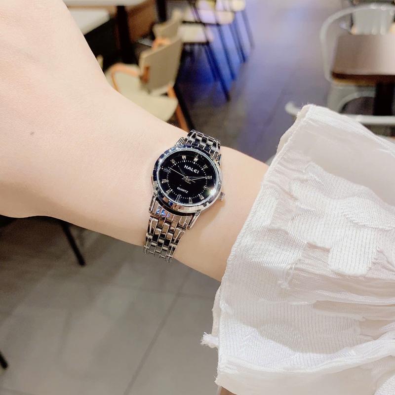 Đồng Hồ Nữ HA KHÔNG CHỐNG NƯỚC dây thép dây TẶNG THÁO MẮC PIN HỘP không chống nước màu thanh lịch sang trọng tinh tế women Đeo Tay Watch Tita