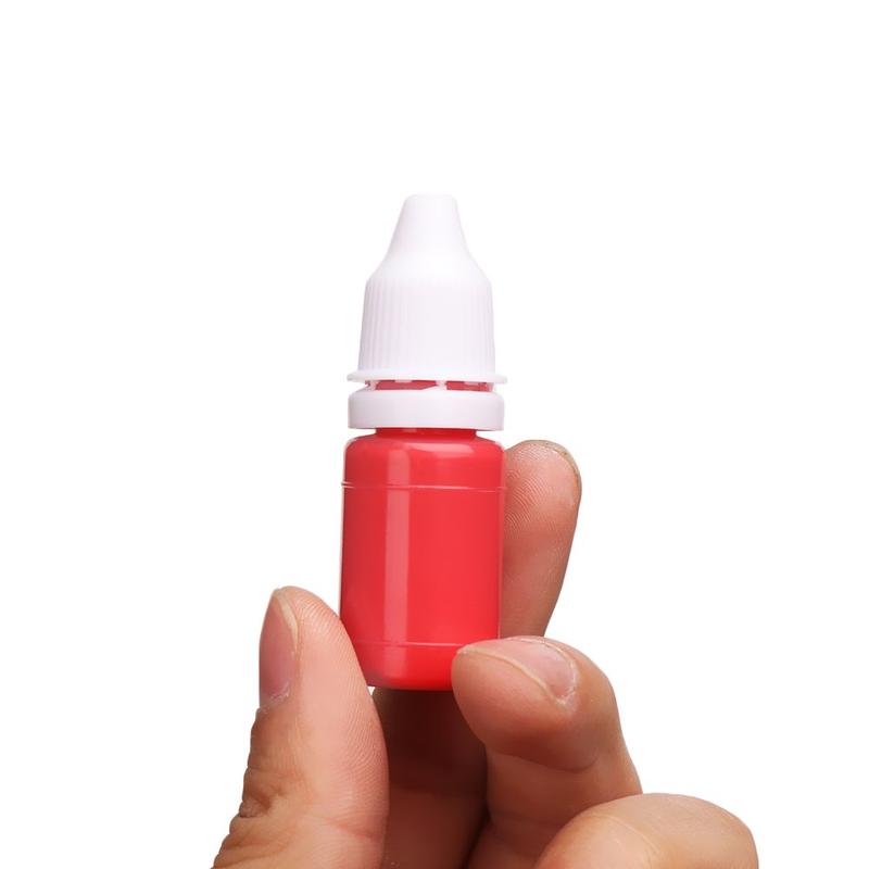 Product Introduction of 8ml 9 Color Hot Useful Inkpad Oil DIY craft Flash Refill Ink Photosensitive Seal Stamping Machine Scrapbooking 15