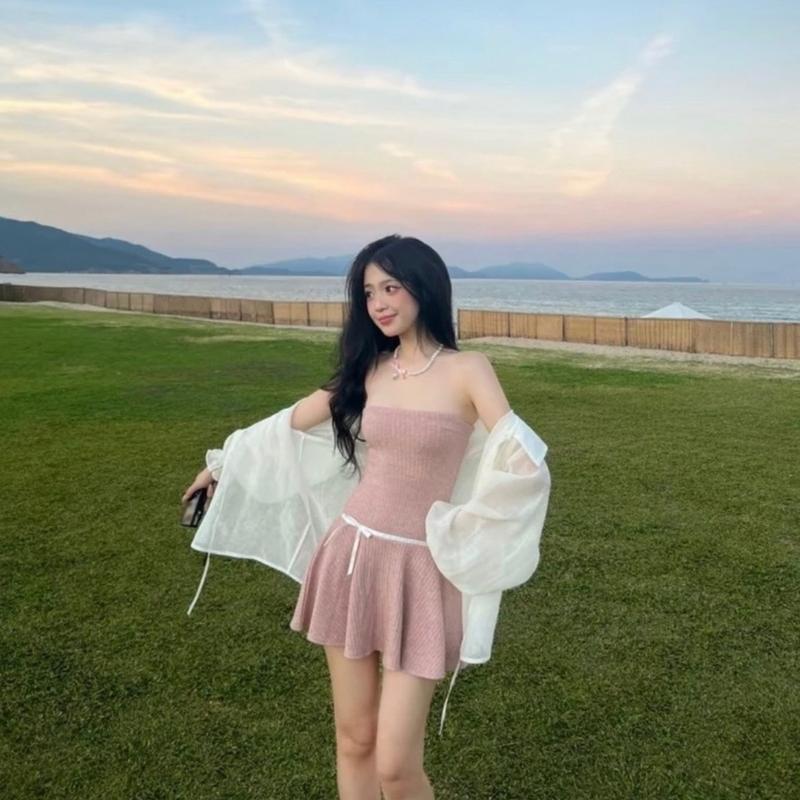 ( XẢ KHO ) ĐẦM  ỐNG XOÈ NHẸ CHẤT THUN XỐP NHẬT CAO CẤP_ KHÁNH VY STORE  Ôm gọn Nữ (60850)  Women(