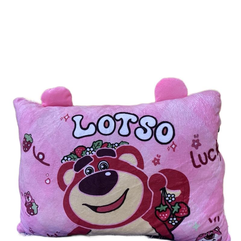 Gối Đi Xe Máy Cho Bé Vải Nhung Cao Cấp Loại 1 - Gối Ngủ Voi cho bé có dây thun phía sau