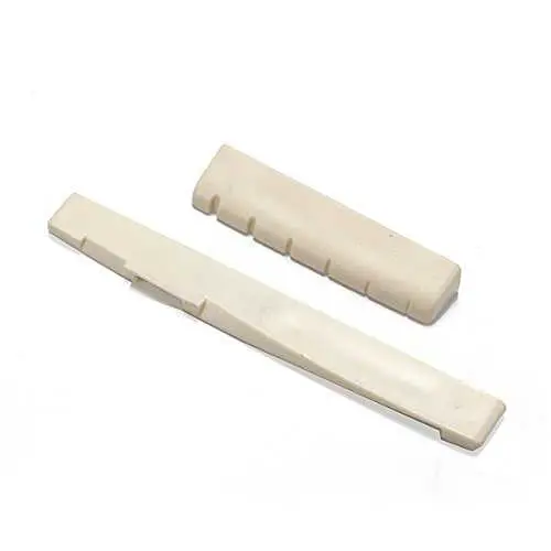 Bridge Pins Saddle Senar Nut Gitar Akustik - A009 - Beige Plastik 1