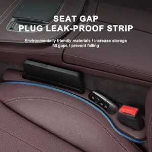 Gap Filler（2 pcs） - Strip Mobil Pengisi Celah Kursi Mobil Universal PU Anti Bocor Strip Sumbat Celah Mobil Car Pengaman