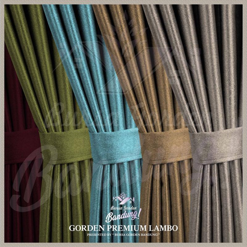Product Introduction of Gorden Jendela Minimalis Blackout Korden Terbaru Hordeng Pintu Aesthetic Tirai Pembatas Dua Warna Ruang Tamu Gordyn Viral Kationik Smokring Lambo 0