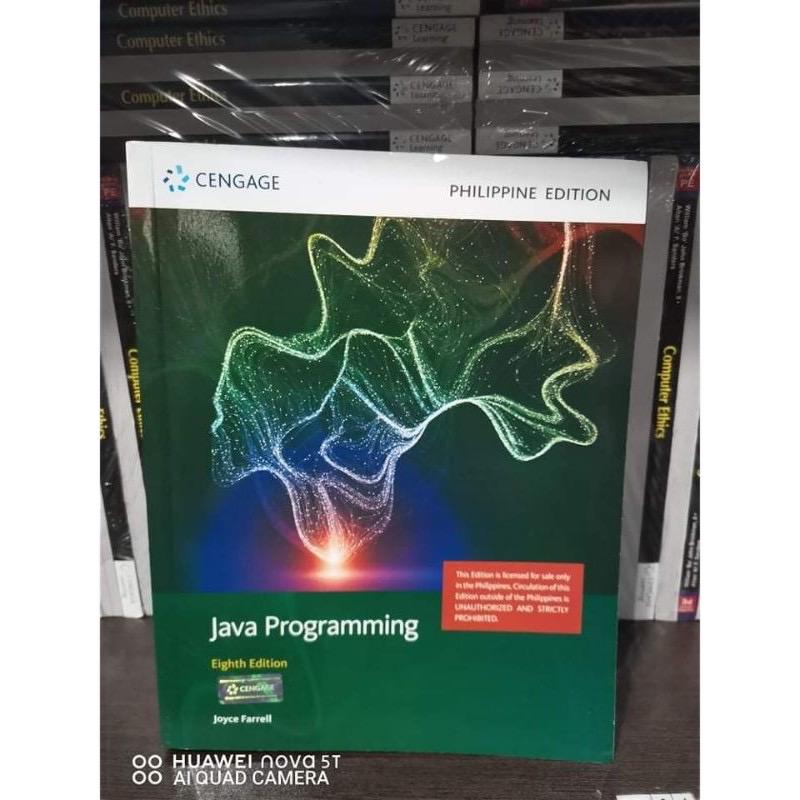 Java 8e Cover Java Programming 8th Edition By. Joyce Farrell - TikTok Shop Philippines