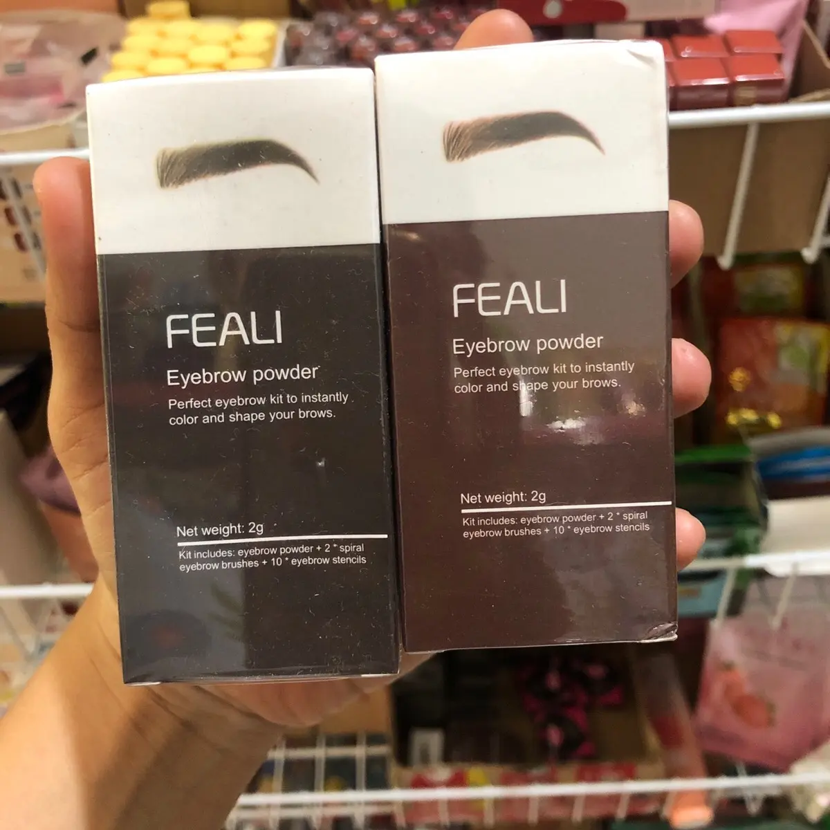feali Magic Eyebrow Alis Stamp Original