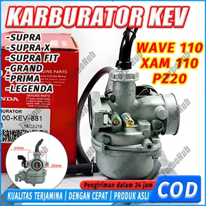 KARBURATOR SUPRA FIT 110 Legenda Grand Revo Lama Astrea Prima Win Karbu OEM Thailand PZ19 Karburator Motor Honda KEV/Carburetor