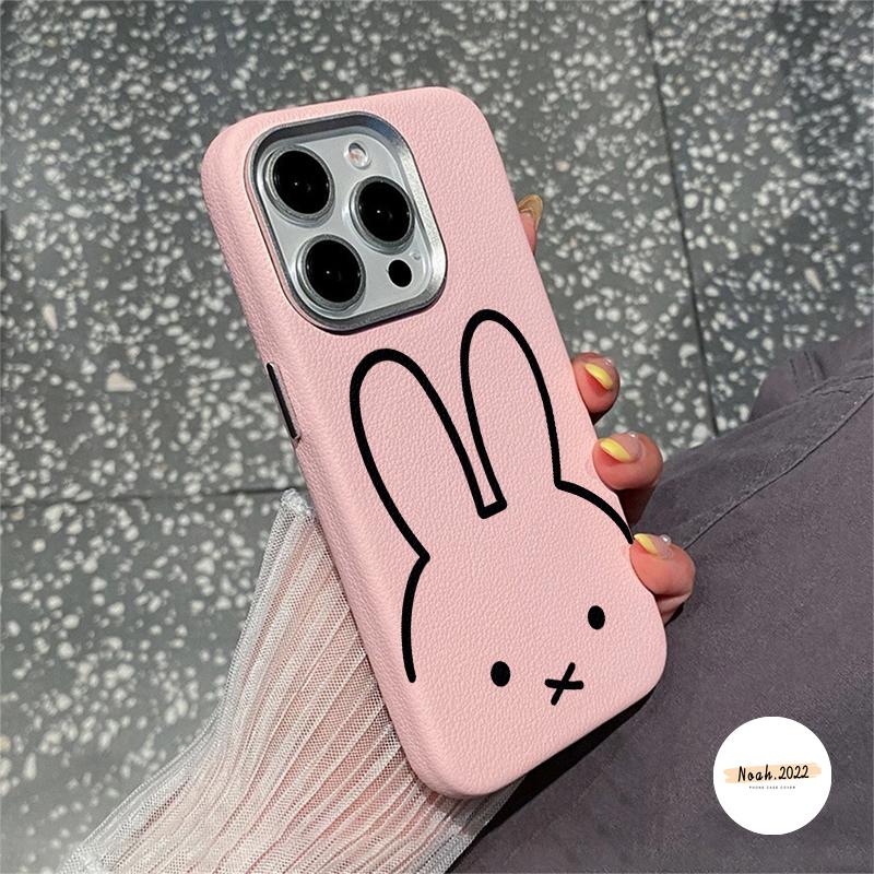 Product Introduction of Simple Trend Cute Rabbit Soft Case For Samsung A13 A05 A55 A16 A06 A05s A03s A35 A14 A15 A12 A04s A54 A50s A32 A53 A51 A34 A24 A20s A03 A10s A52 A23 A11 A25 A30 A30s A50 A02s A31 A04 Leather Texture Shockproof TPU Protective Phone Cover 41