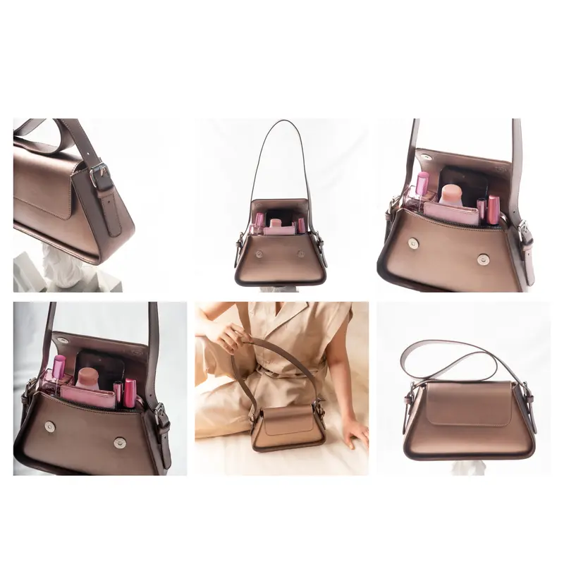 Lumea House Of Bags - Tas Wanita Zaheera Shoulder Bags Polos Metalic Selempang bahu Elegant Premnium Quality 1