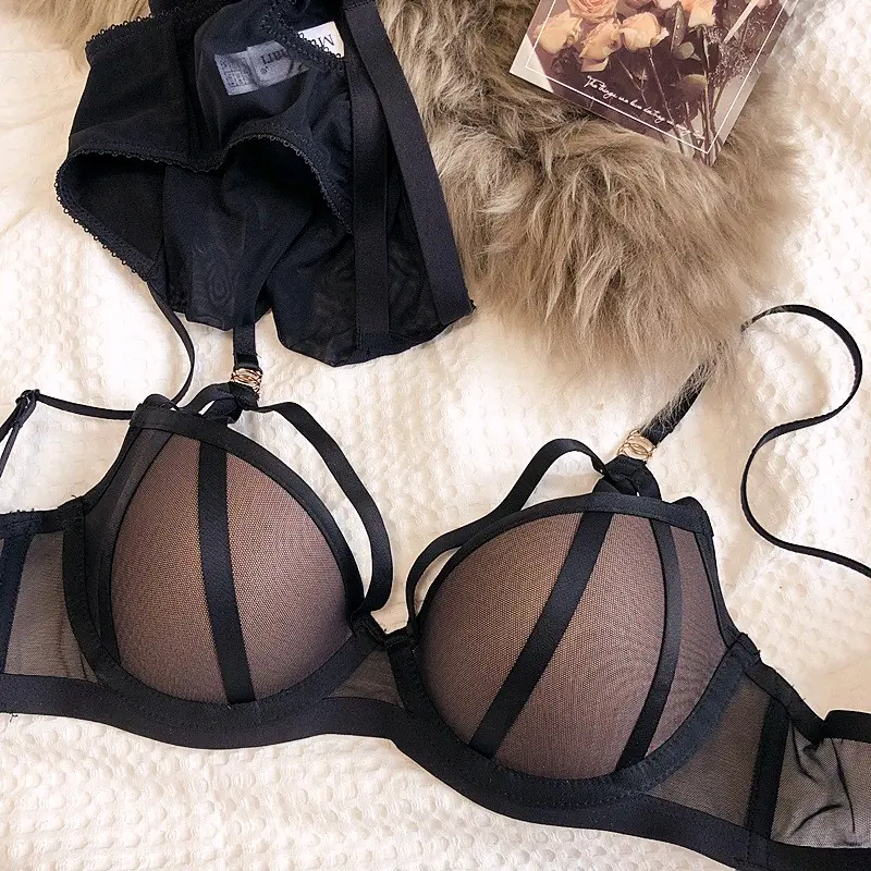 FINETOO Bra Push Up Wanita BH Kawat High End Pakaian Dalam Wanita Tipis Seamless 0