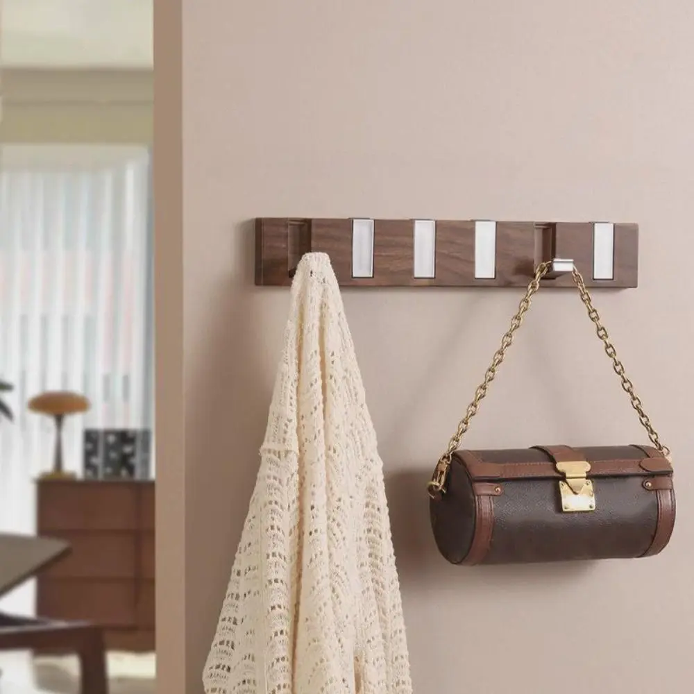 Móc Đựng Áo Khoác Quần Áo Phím Đàn Piano, Thiết Kế Sáng Tạo, Treo Tường, 6 Móc, Thích Hợp Cho Khăn Tắm Và Áo Choàng, Tiết Kiệm Không Gian, Có Thể Gập Lại, Móc Quần Áo Phía Sau Cửa, Thích Hợp Để Tắm