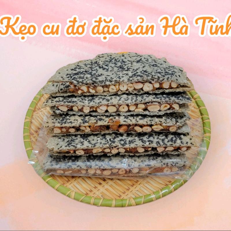 COMBO 5 MIẾNG kẹo cu đơ hoàng nguyên vị ĐẶC BIỆT đặc sản hà tĩnh. Ăn Vặt Food Chua Snack Thức Ăn Sen dẻo kẹo sáp dẻo banh keotet kẹo trái cây