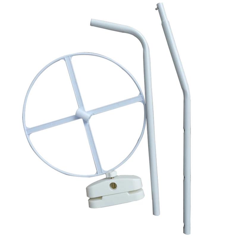 BOYI  Bed Canopy Stand Holder for Girls Bed Mosquito Net for Baby, Kids Indoor Round Dome Mosquito Net Stand Reading Playing 0