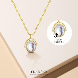 สร้อยคอผู้หญิง จี้ผู้พิทักษ์ โซ่กระดูกไหปลาร้า ประณีต และทันสมัย