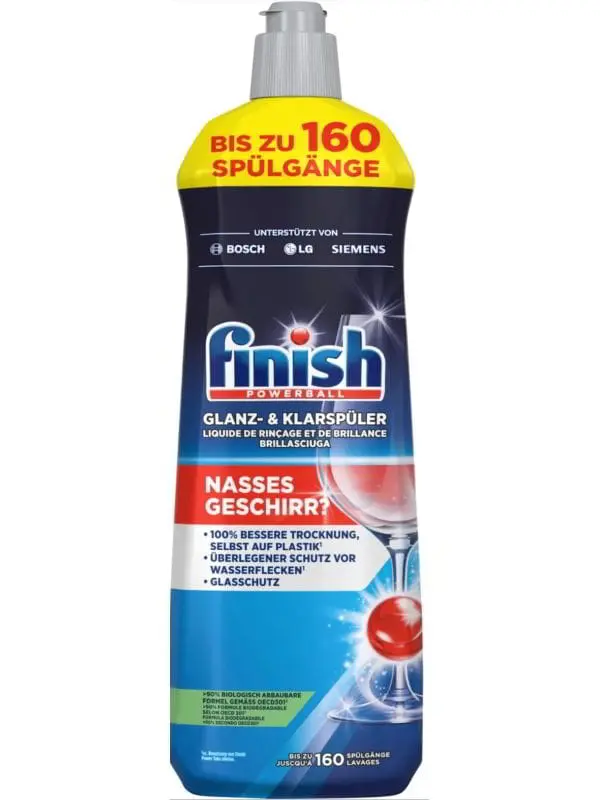 Nước làm bóng Finish 800ml XL PACK Dùng cho máy rửa bát - ĐỨC 1