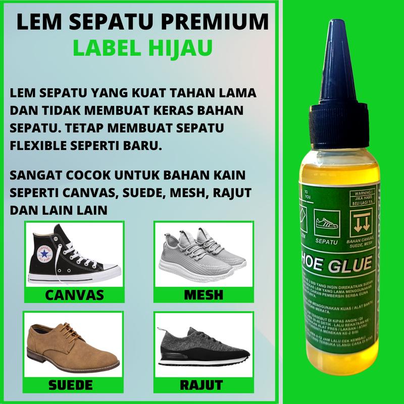 (PROMO) LEM SEPATU SANDAL SUPER REKAT 100ml LEM SUPER REKAT PREMIUM 100% ORIGINAL / Lem Sepatu Sandal Super Kuat Tahan Air 8