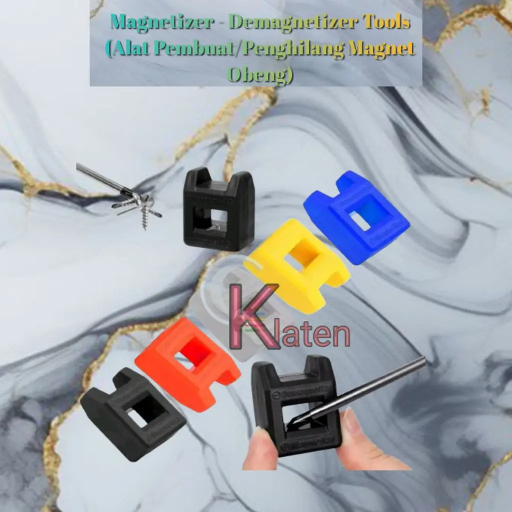 Magnetizer - Demagnetizer Tools (Alat Pembuat/Penghilang Magnet Obeng)