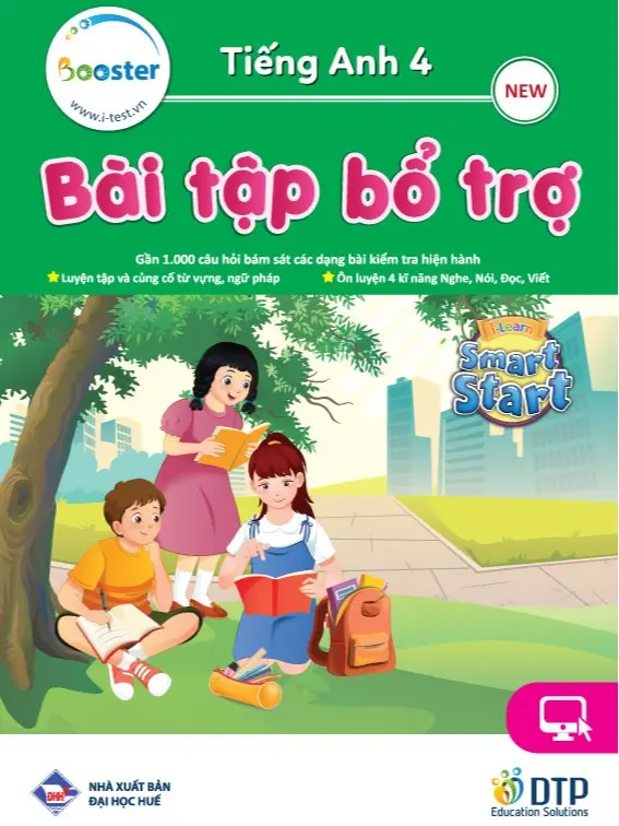 Sách - Dtpbooks - Bài tập Bổ trợ Tiếng Anh 4 i-Learn Smart Start