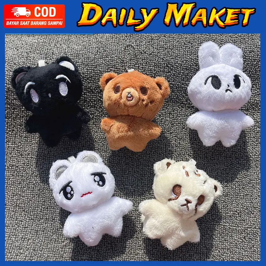NCT DREAM Gomdo Lee Cheetah Lee Plush Doll Gantungan Kunci Keychain Hiasan
