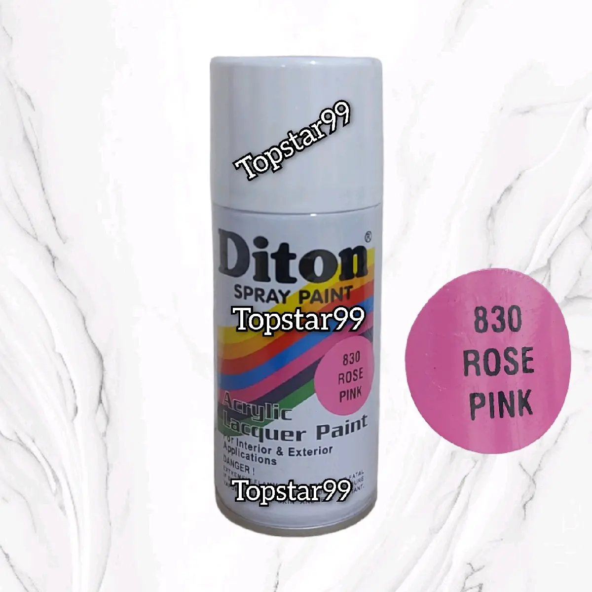 Pilok Cat Diton Pink Muda Rose Pink 830 150cc Glossy Mengkilap