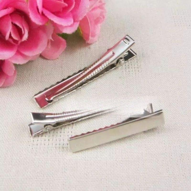 10 cái Phôi kẹp tóc mỏ vịt các size 32-41,56mm nguyên liệu diy nguyên liệu làm kẹp tóc