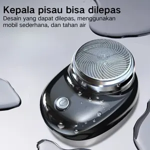 **Versi 1 (Fokus "All-in-One" & Teknologi):** "Alat Cukur Elektrik 3-in-1 Premium: Pencukur, Trimmer, dan Perawatan Wajah untuk Hasil Sempurna"  **Versi 2 (Fokus Portabilitas & Kinerja):** "Cukur Elektrik Portabel Tahan Air: Pencukur Basah & Kering Berday