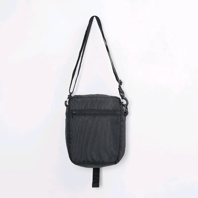 Mmosport Tas Selempang Pria Ziper Bag Hitam 3