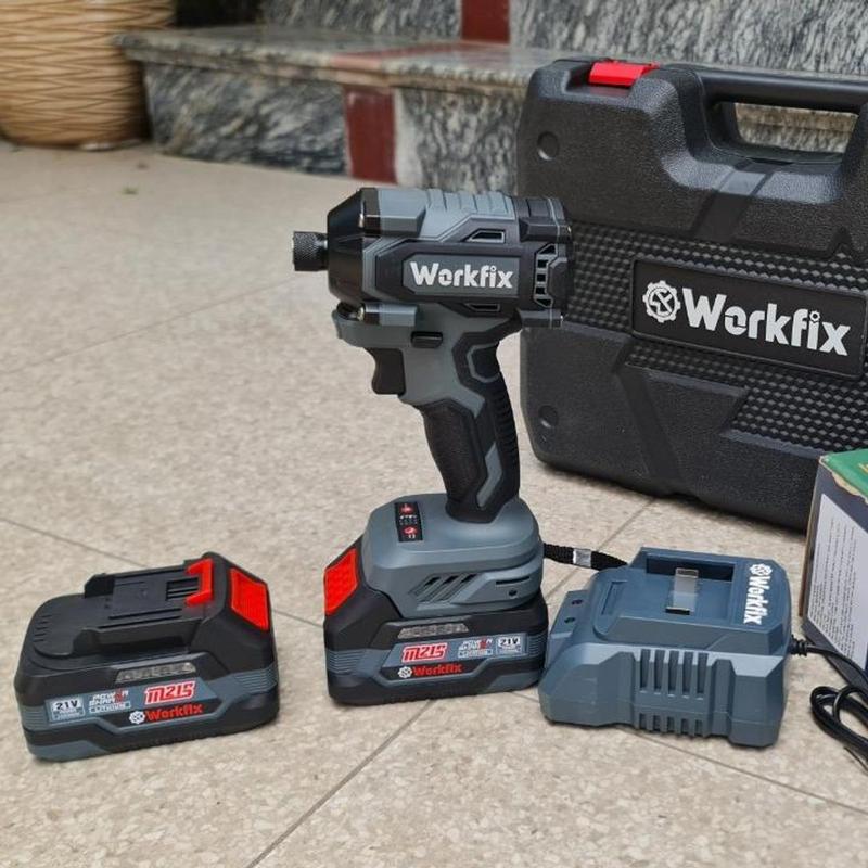 Máy Chuyên Bắn Vít Mạch 4 Tốc Độ Workfix ( Nhanh Thần Tốc - Bền Vô Đối ) Chân Pin Phổ Thông 5